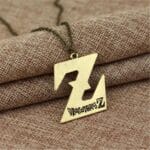 Dragon Ball Z Logo Necklace Pendant Gold Silver