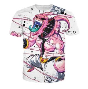 Dragon Ball Super Mad Kid Buu Graffiti Style T-Shirt (Kids & Adults)