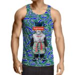 Supreme Villain Perfect Cell Green Blue Trendy Tank Top