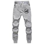 Dragon Ball Z Goku Wisdom Kanji Gray Training Joggers