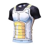 Dragon Ball Z Vegeta Cell Saga Battle Saiyan Armor Compression T-Shirt