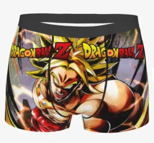 Dragon Ball Legends Super Saiyan Broly Red Costume Men's Brief