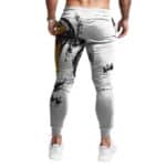 DBZ Master Roshi Dope Legends Art White Awesome Track Pants
