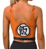 Son Gohan Detailed Cosplay Dragon Ball Z Powerful Sports Bra