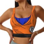 Son Gohan Detailed Cosplay Dragon Ball Z Powerful Sports Bra