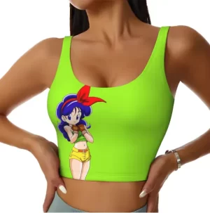 Launch Good Girl Side Dragon Ball Z Cute Awesome Sports Bra