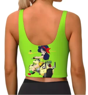 Launch Good Girl Side Dragon Ball Z Cute Awesome Sports Bra