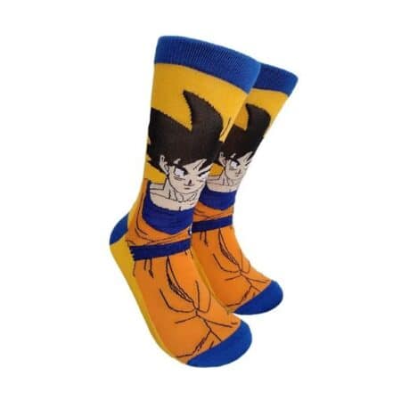 Goku Wearing Keikogi Training Clothes Design Socks