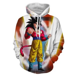 Dragon Ball Z Son Goku Power Up Aura 3D Full Print Hoodie