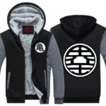 Dragon Ball Z King Kai & Master Roshi's Kanji Hooded Jacket