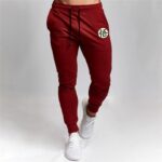 DBZ Son Goku Cool Kanji Symbol Red Training Sweatpants