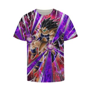 Dragon Ball Z Vibrant Saiyan Raditz Radiant Light T-Shirt