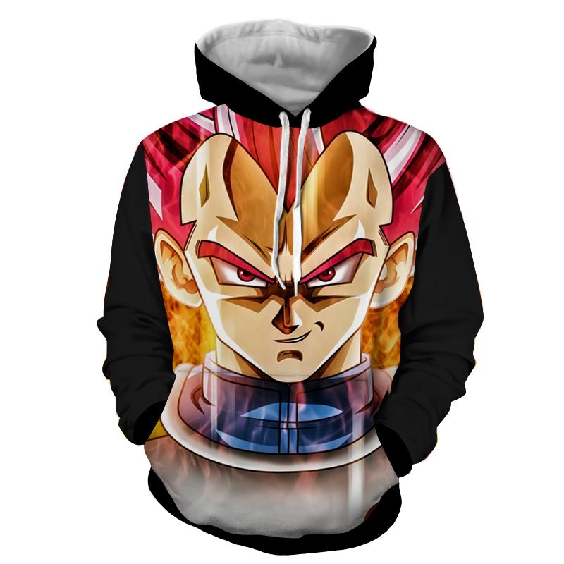 Dragon Ball Vegeta Super Saiyan Rose Portrait Cool Hoodie
