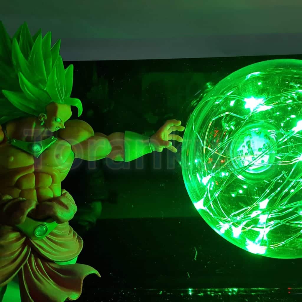 Buy Figure Series 21cm (8.3 inch) - Lampara Broly Dragon Ball Lamp Super  Saiyan Green Power Led Lighting Dragon Ball Super Broli Lamparas DBZ Online  at desertcartHong Kong