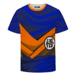 Dragon Ball Z Super Saiyan 1 Goku Inspired Cosplay T-Shirt