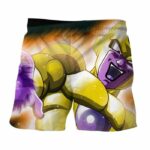 DBZ Golden Frieza Death Ball Dope Style Full Print Shorts