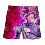 Dragon Ball DBZ Goku Black Rose Galaxy Fantasy Amazing Shorts