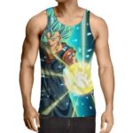 Dragon Ball Vegito Potara Ki Blast Full Print Cool Tank Top