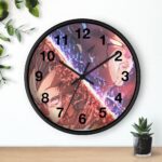 Dragon Ball Z Base Form Vegeta & Majin Vegeta Art Wall Clock
