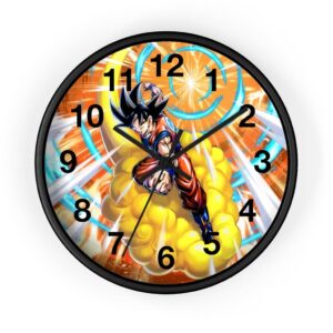 Dragon Ball Legends Goku Flying Nimbus Awesome Wall Clock