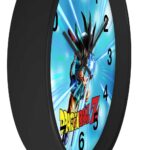 Dragon Ball Z Mad Kid Goku Flash Attack Cool Wall Clock