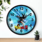 Dragon Ball Z Mad Kid Goku Flash Attack Cool Wall Clock
