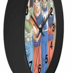 Dragon Ball Team Universe 7 Poster Art Classic Wall Clock