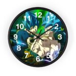 Dragon Ball Goku & Vegeta Blue Badass Pose Wall Clock