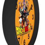 Dragon Ball Super Main Characters Poster Cool Wall Clock