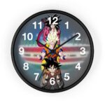 Dragon Ball Z Son Goku Different Forms Classic Wall Clock