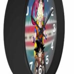 Dragon Ball Z Son Goku Different Forms Classic Wall Clock