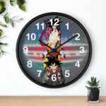 Dragon Ball Z Son Goku Different Forms Classic Wall Clock