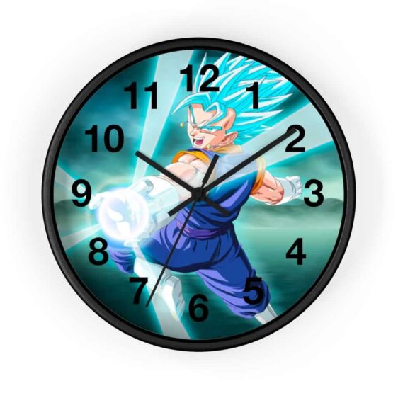 Dragon Ball Super Vegito Blue Flash Attack Dope Wall Clock