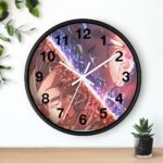 Dragon Ball Z Base Form Vegeta & Majin Vegeta Art Wall Clock