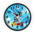 Dragon Ball Z Mad Kid Goku Flash Attack Cool Wall Clock