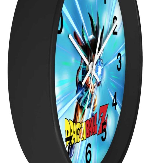 Dragon Ball Z Mad Kid Goku Flash Attack Cool Wall Clock