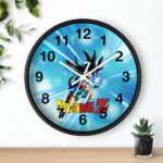Dragon Ball Z Mad Kid Goku Flash Attack Cool Wall Clock