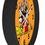 Dragon Ball Super Main Characters Poster Cool Wall Clock