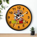 Dragon Ball Super Main Characters Poster Cool Wall Clock