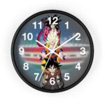 Dragon Ball Z Son Goku Different Forms Classic Wall Clock