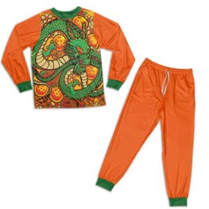 DBZ Celestial Dragon Shenron Vibrant Colors Sleepwear Set