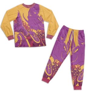 Dragon Ball Z Vibrant Lord Beerus Artwork Cool Pajamas Set