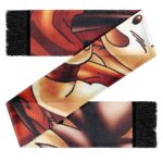 Adorable Kid Goku Holding A Dragon Ball Wool Muffler