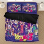 All Of Dragon Ball Z Saiyans Super Saiyan Clan Bedding Set