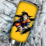 Amazing Future Son Gohan Dragon Ball Kai Yellow Tumbler