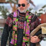 Android 17 MIR Ranger Multicolor Art DBZ Wool Scarf
