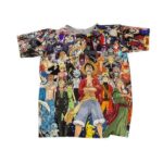 Anime Characters One Piece Death Note Gintama Naruto Dragon Ball 3D T-Shirt