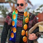 Awesome Legendary Dragon Balls Pattern Neckerchief