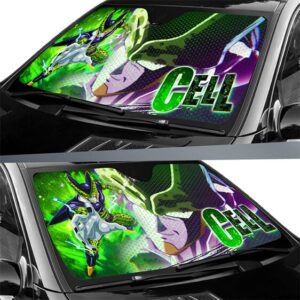 Awesome Perfect Cell Bio-Android DBZ Car Sun Shield
