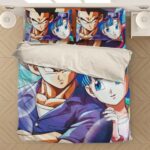 Dragon Ball Z Vegeta And Bulma Lovely Couple Bedding Set